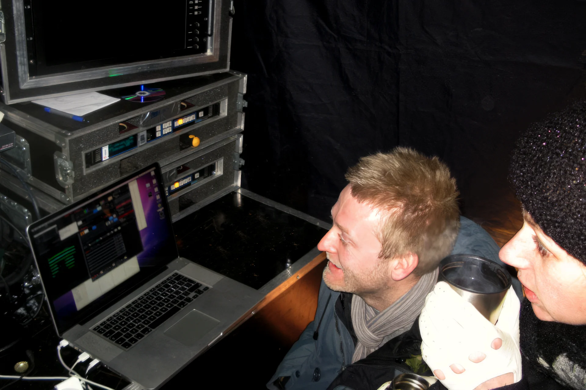 The AV set up