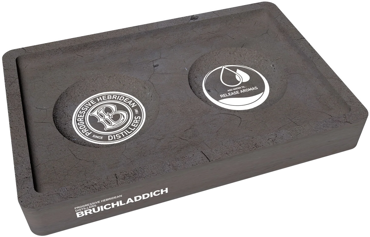 Papercrete presentation tray prototype
