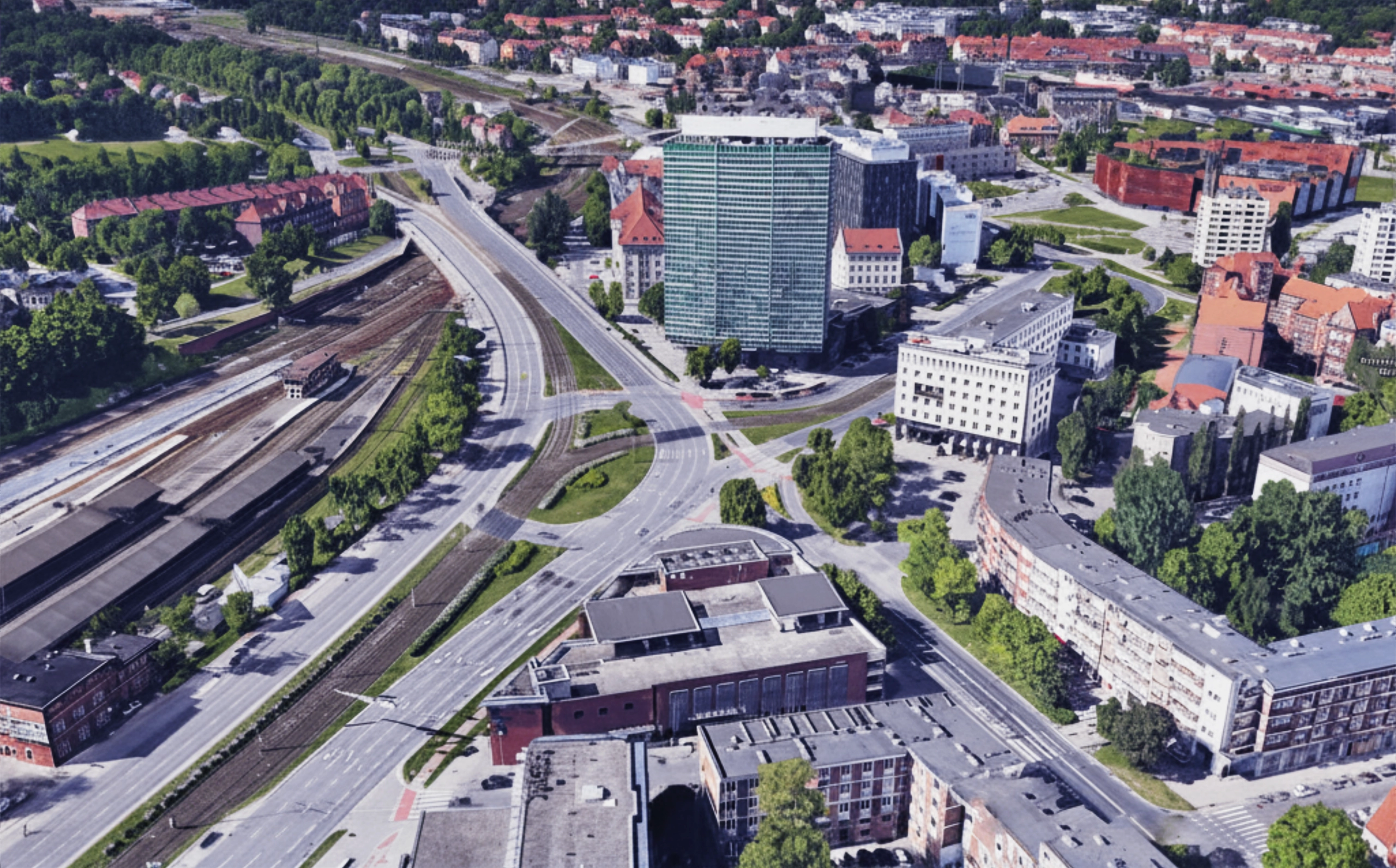 3D Overview of site