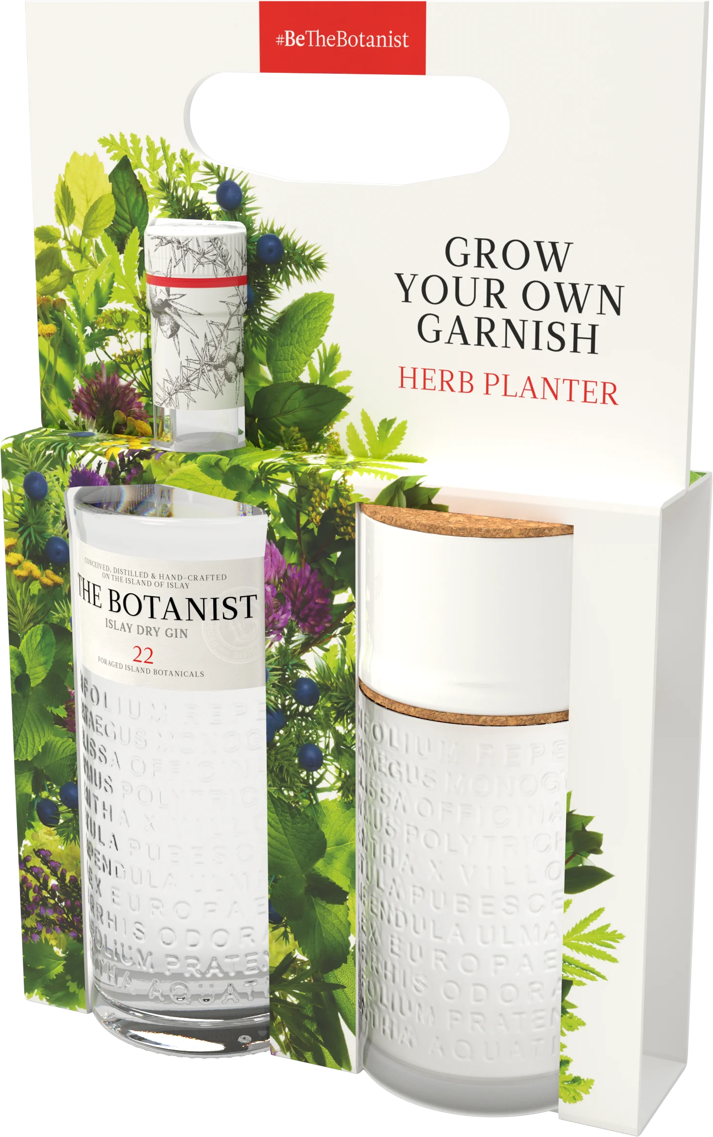 The Botanist herb planter gift pack outer packaging